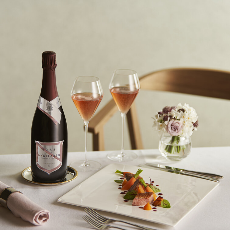 Nyetimber 1086 Rosé Food Pairings Sam Barnes