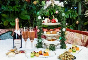 wine with afternoon tea foods