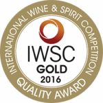 IWSC 2016 gold medal