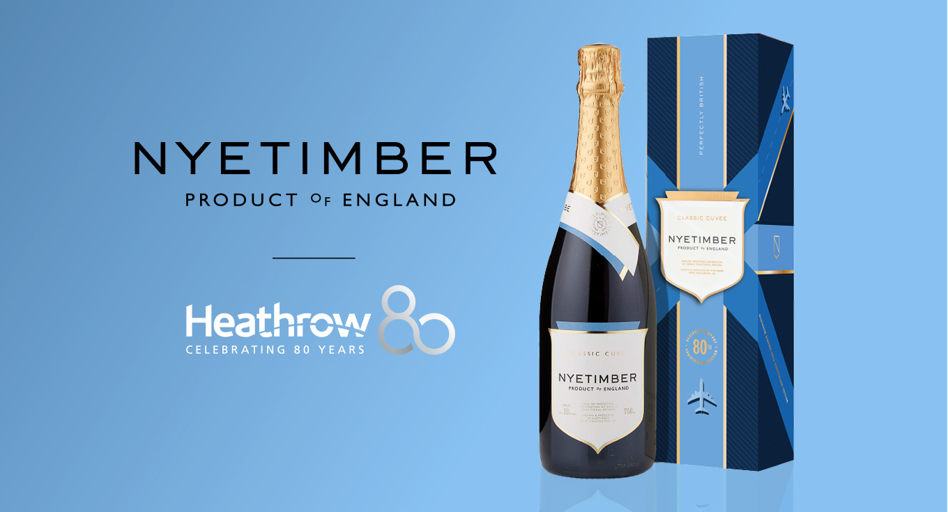 Nyetimber Classic Cuvee Limited-Edition Heathrow 80th Birthday Edition