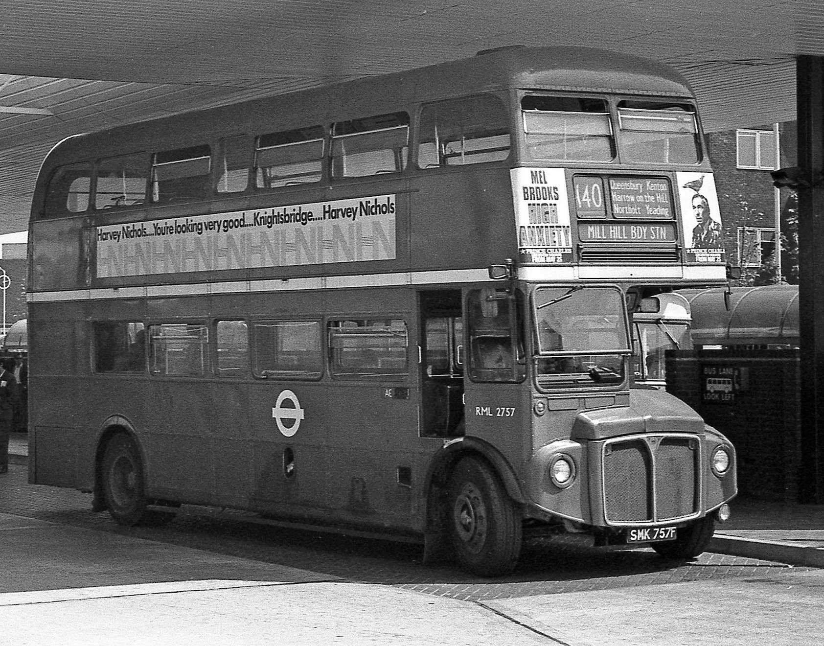 1968 AEC Routemaster, RML 2757 in service