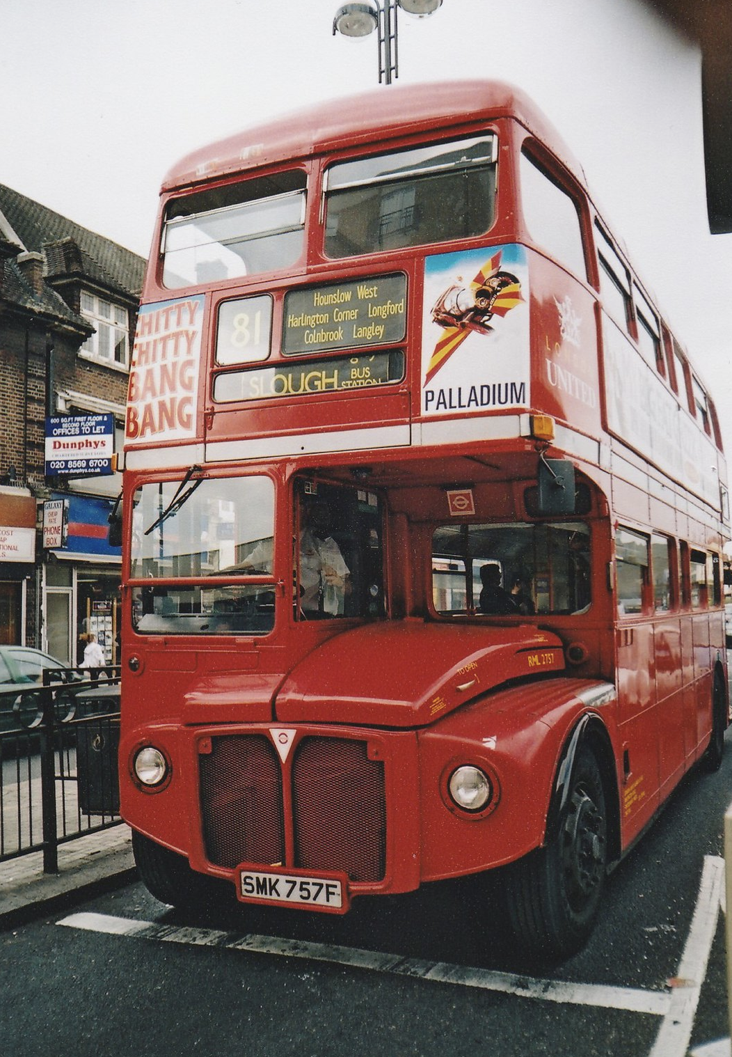 1968 AEC Routemaster, RML 2757 in service