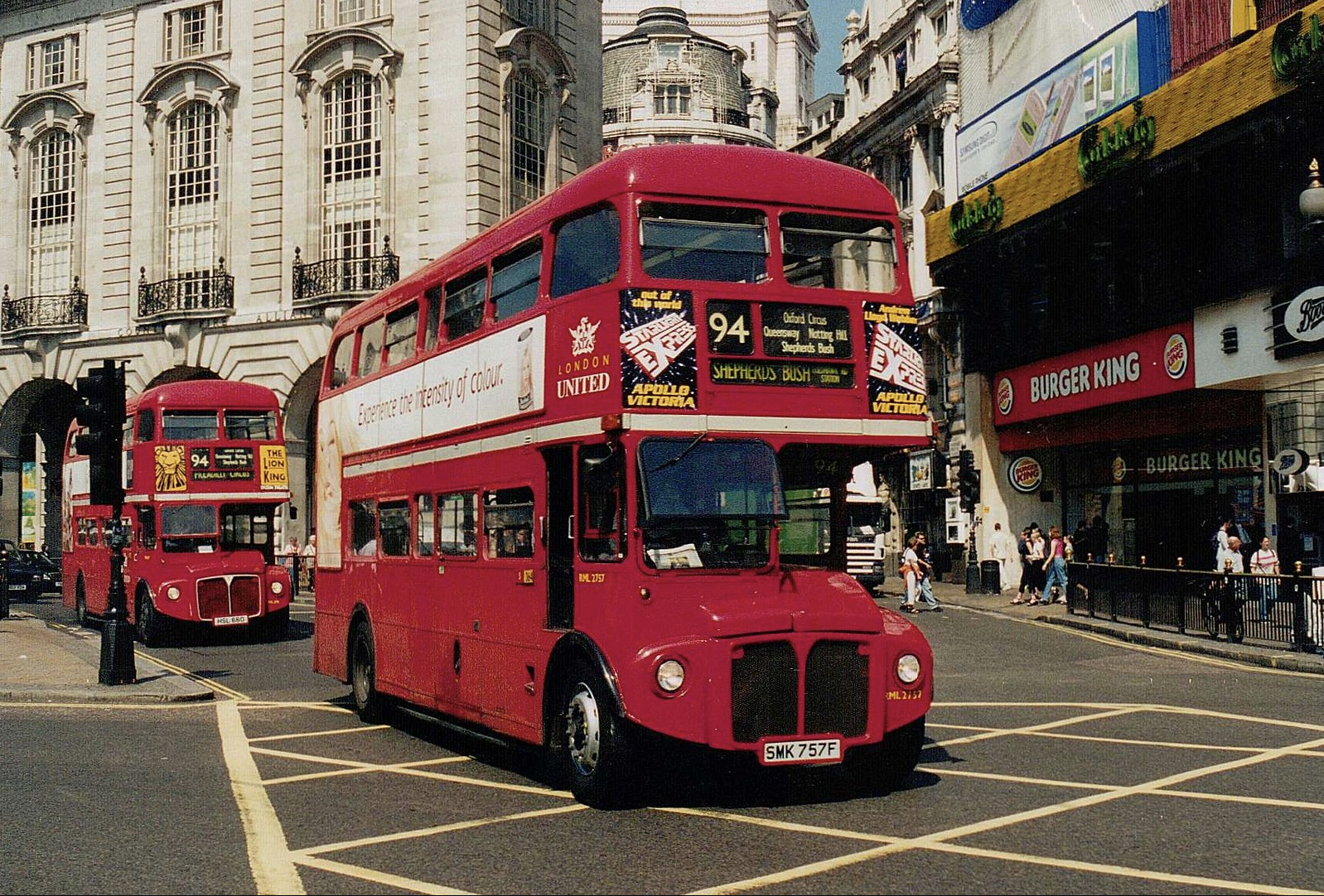 1968 AEC Routemaster, RML 2757 in service